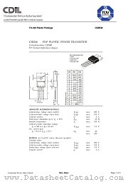 CSB546O datasheet pdf Continental Device India Limited