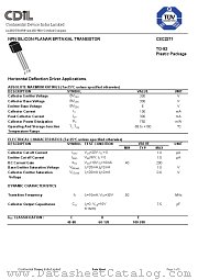 CSC2271D datasheet pdf Continental Device India Limited