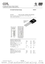 CSC4217D datasheet pdf Continental Device India Limited