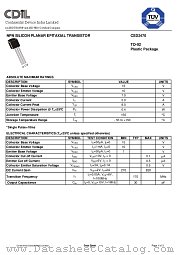 CSD2470 datasheet pdf Continental Device India Limited