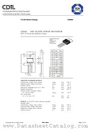 CSD362N datasheet pdf Continental Device India Limited