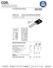CSD669A datasheet pdf Continental Device India Limited