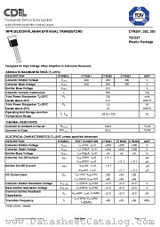 CTN391 datasheet pdf Continental Device India Limited