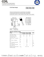 CTN640 datasheet pdf Continental Device India Limited
