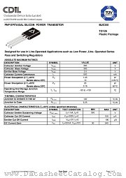 MJE350 datasheet pdf Continental Device India Limited