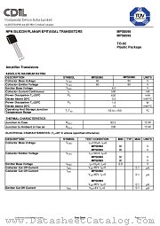 MPS8099 datasheet pdf Continental Device India Limited