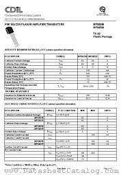MPS8598 datasheet pdf Continental Device India Limited