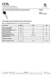 PN2369 datasheet pdf Continental Device India Limited
