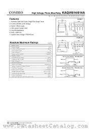 KAQW614A datasheet pdf Cosmo Electronics
