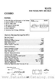 W210TS datasheet pdf Cosmo Electronics