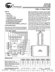 CY7C109-20ZC datasheet pdf Cypress