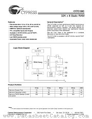 CY7C199C-25PC datasheet pdf Cypress