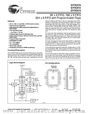 CY7C470-40PC datasheet pdf Cypress