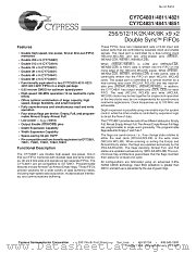 CY7C4831-15AC datasheet pdf Cypress
