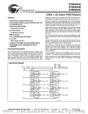 CYM1841APZ-30C datasheet pdf Cypress
