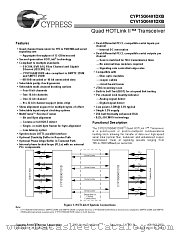 CYP15G0401DXB-BGC datasheet pdf Cypress