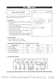 DBL1116 datasheet pdf Daewoo Semiconductor