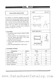 DBL494-V datasheet pdf Daewoo Semiconductor