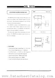 DBL5019-V datasheet pdf Daewoo Semiconductor