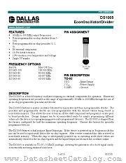DS1065-80 datasheet pdf Dallas Semiconductor