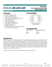 DS1100LZ-250 datasheet pdf Dallas Semiconductor