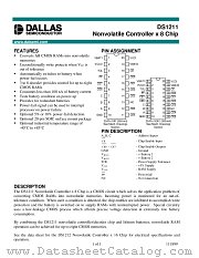 DS1211SN datasheet pdf Dallas Semiconductor