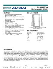 DS1220AD-150-IND datasheet pdf Dallas Semiconductor