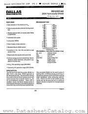 DS1235Y-150 datasheet pdf Dallas Semiconductor