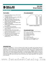DS1260-50 datasheet pdf Dallas Semiconductor