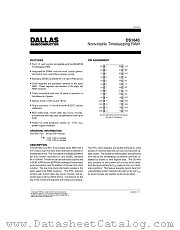DS1643-120 datasheet pdf Dallas Semiconductor