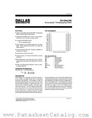 DS1644-150 datasheet pdf Dallas Semiconductor