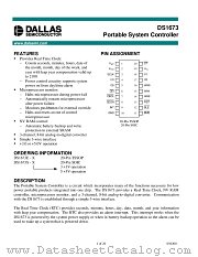 DS1673E-5 datasheet pdf Dallas Semiconductor