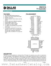 DS2141AN datasheet pdf Dallas Semiconductor