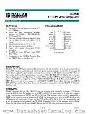 DS2188 datasheet pdf Dallas Semiconductor