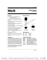 DS2224Z datasheet pdf Dallas Semiconductor