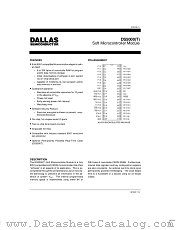 DS5000-8-16 datasheet pdf Dallas Semiconductor