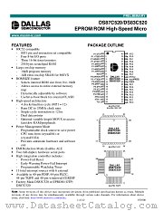 DS87C520-ECL datasheet pdf Dallas Semiconductor
