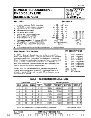3D7304D-25 datasheet pdf Data Delay Devices Inc