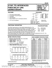 DDU4F-5100B2 datasheet pdf Data Delay Devices Inc