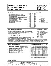 PPG38F-100MC5 datasheet pdf Data Delay Devices Inc