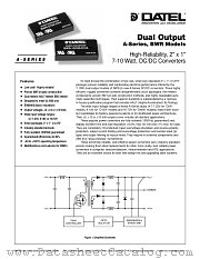 BWR-5_700-D48A datasheet pdf Datel