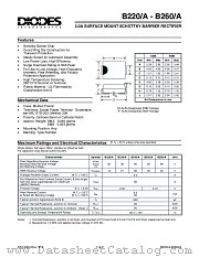 B230_A datasheet pdf Diodes