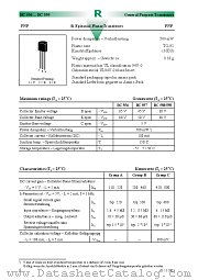 BC557B datasheet pdf Diotec Elektronische