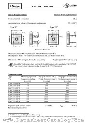KBPC3510F_W datasheet pdf Diotec Elektronische