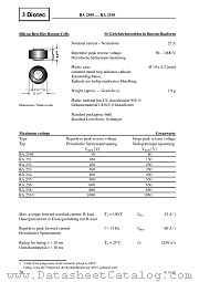 RA251 datasheet pdf Diotec Elektronische