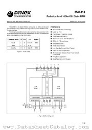 MAC5114FB datasheet pdf Dynex Semiconductor