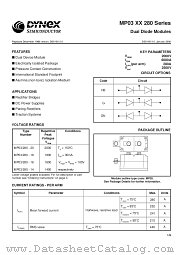 MP03_280-20 datasheet pdf Dynex Semiconductor