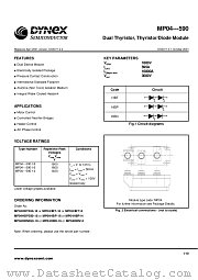 MP04HBN590-14 datasheet pdf Dynex Semiconductor