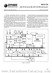 NMAQ31750AS datasheet pdf Dynex Semiconductor