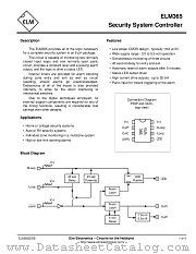 ELM365SM datasheet pdf ELM Electronics